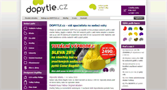 Desktop Screenshot of dopytle.cz