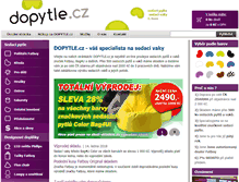 Tablet Screenshot of dopytle.cz